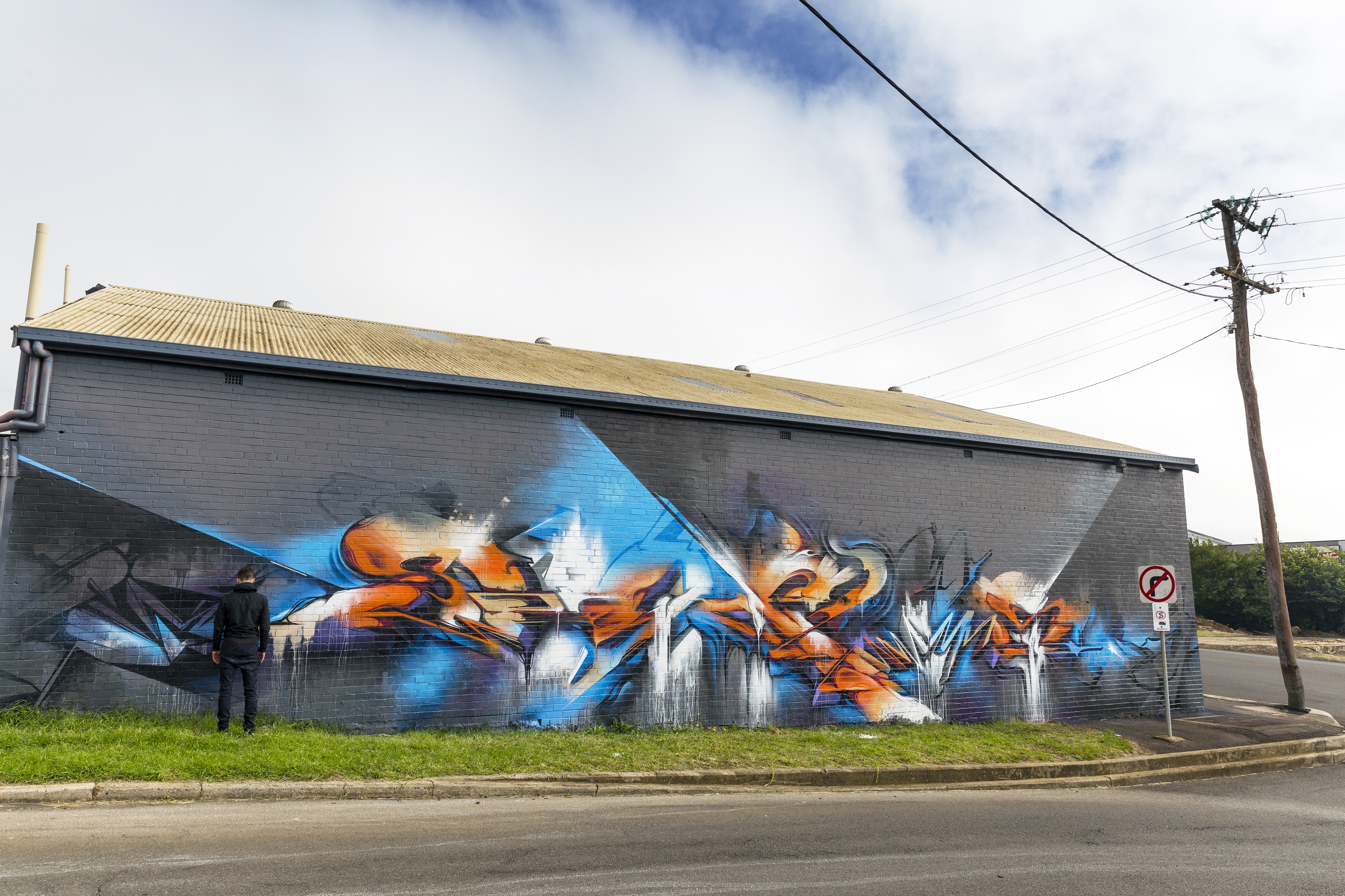 A work by Does - Toowoomba australia mural 2