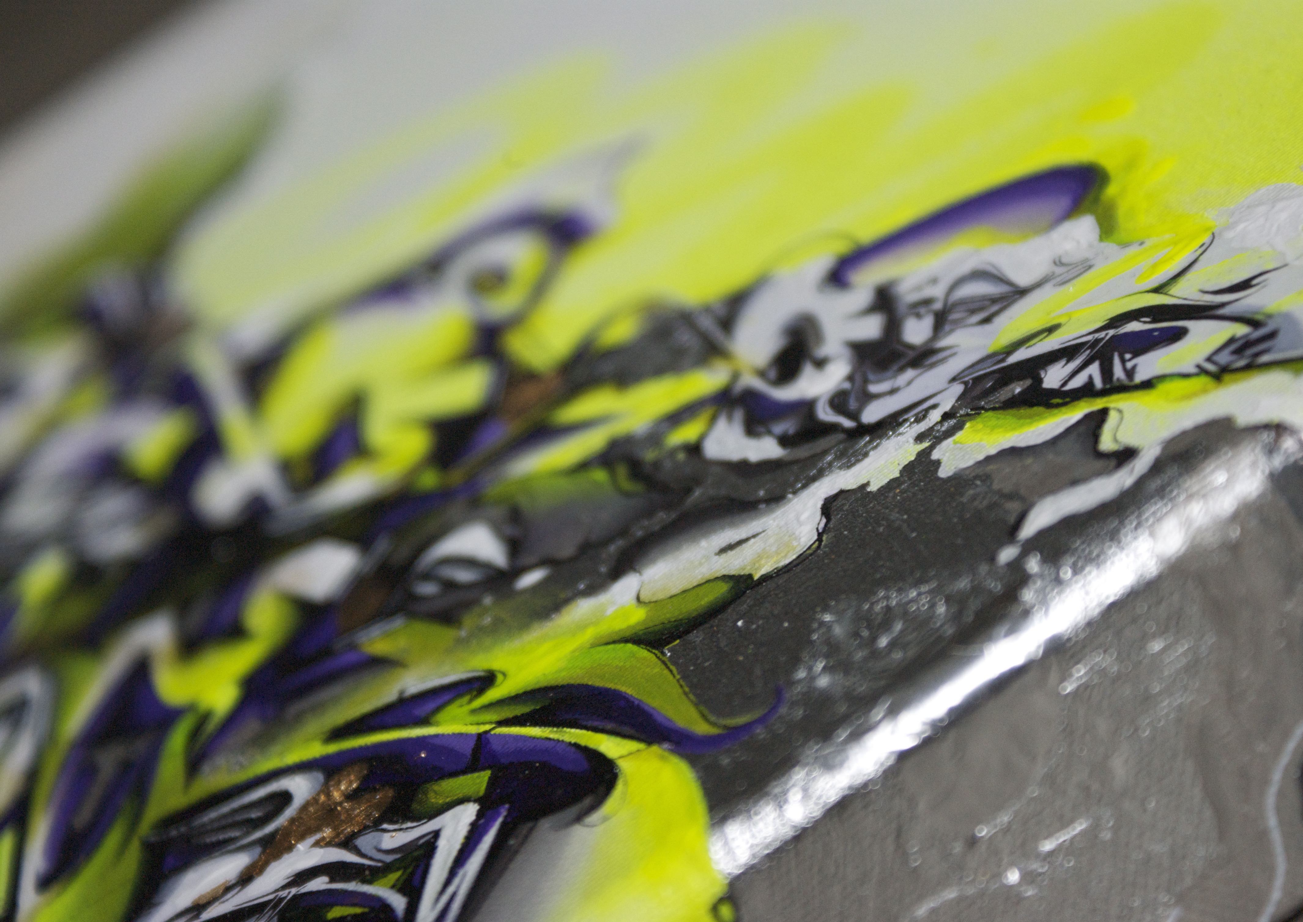 A work by Does - Forcefield canvas detail 4