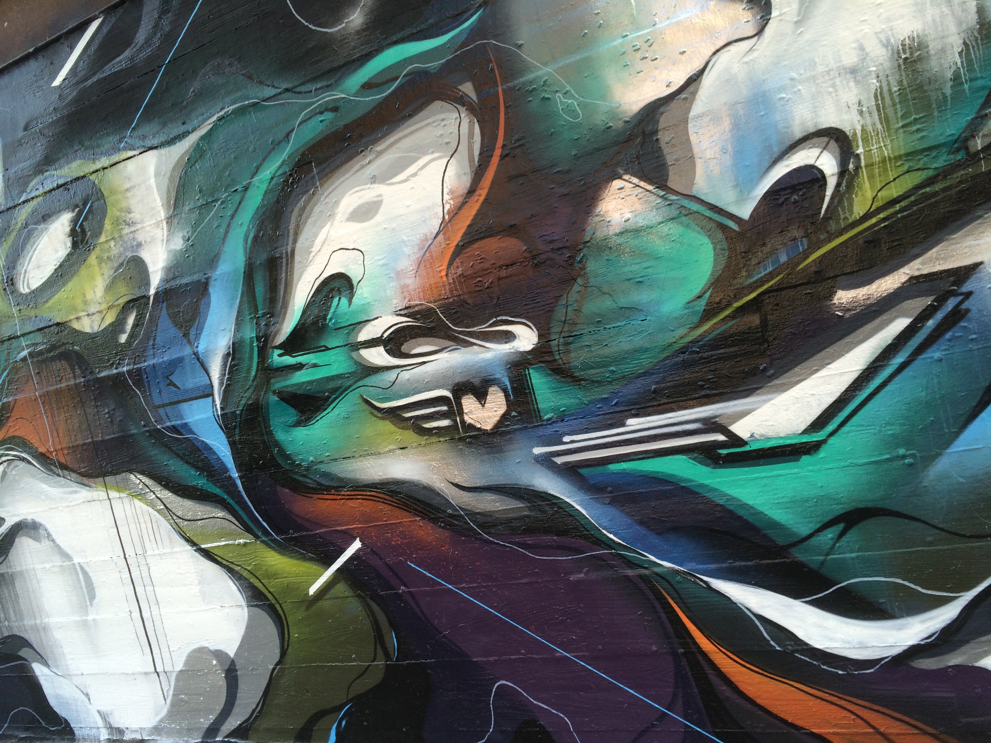 A work by Does - Chicago usa mural detail 5