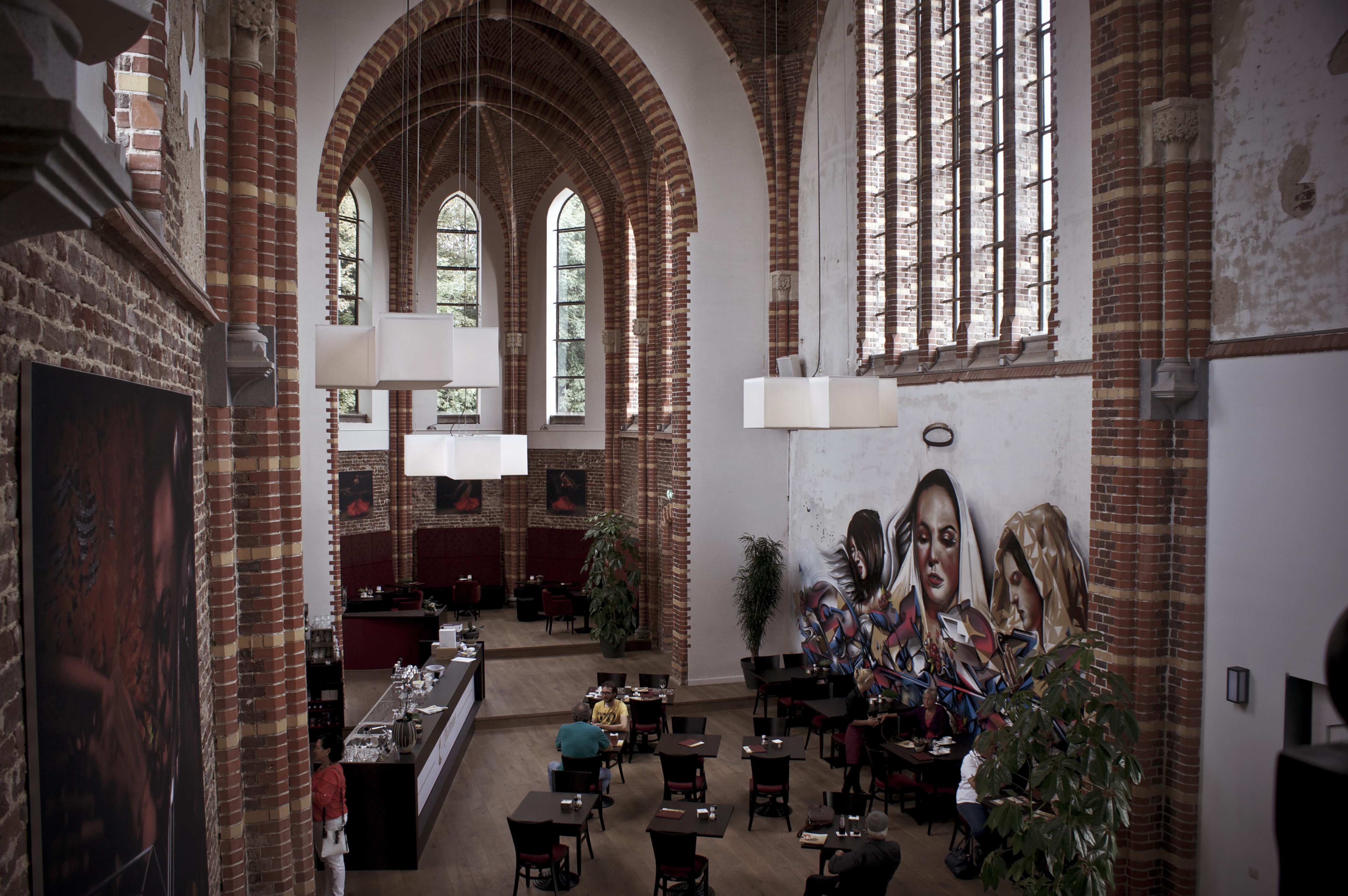 A work by Does - Renovation munstergeleen the netherlands church abshoven