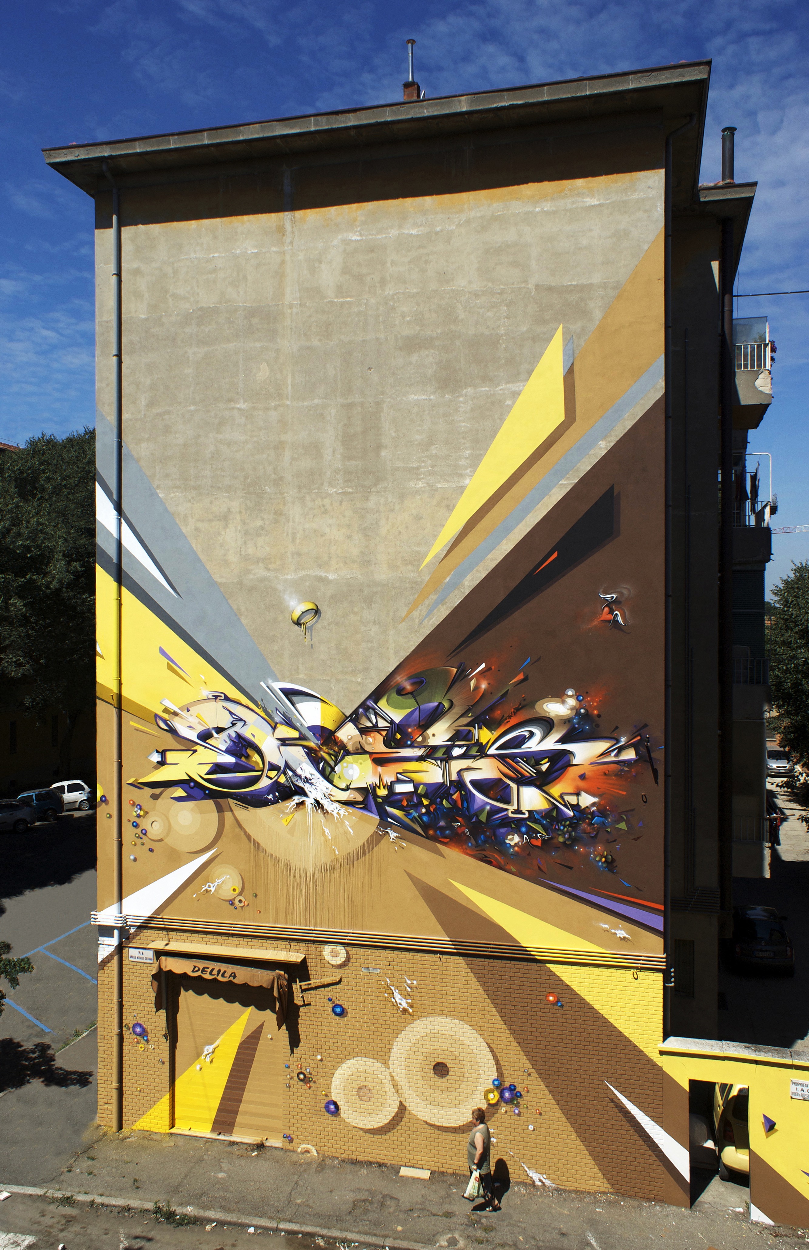 A work by Does - Frontier bologna italy 1