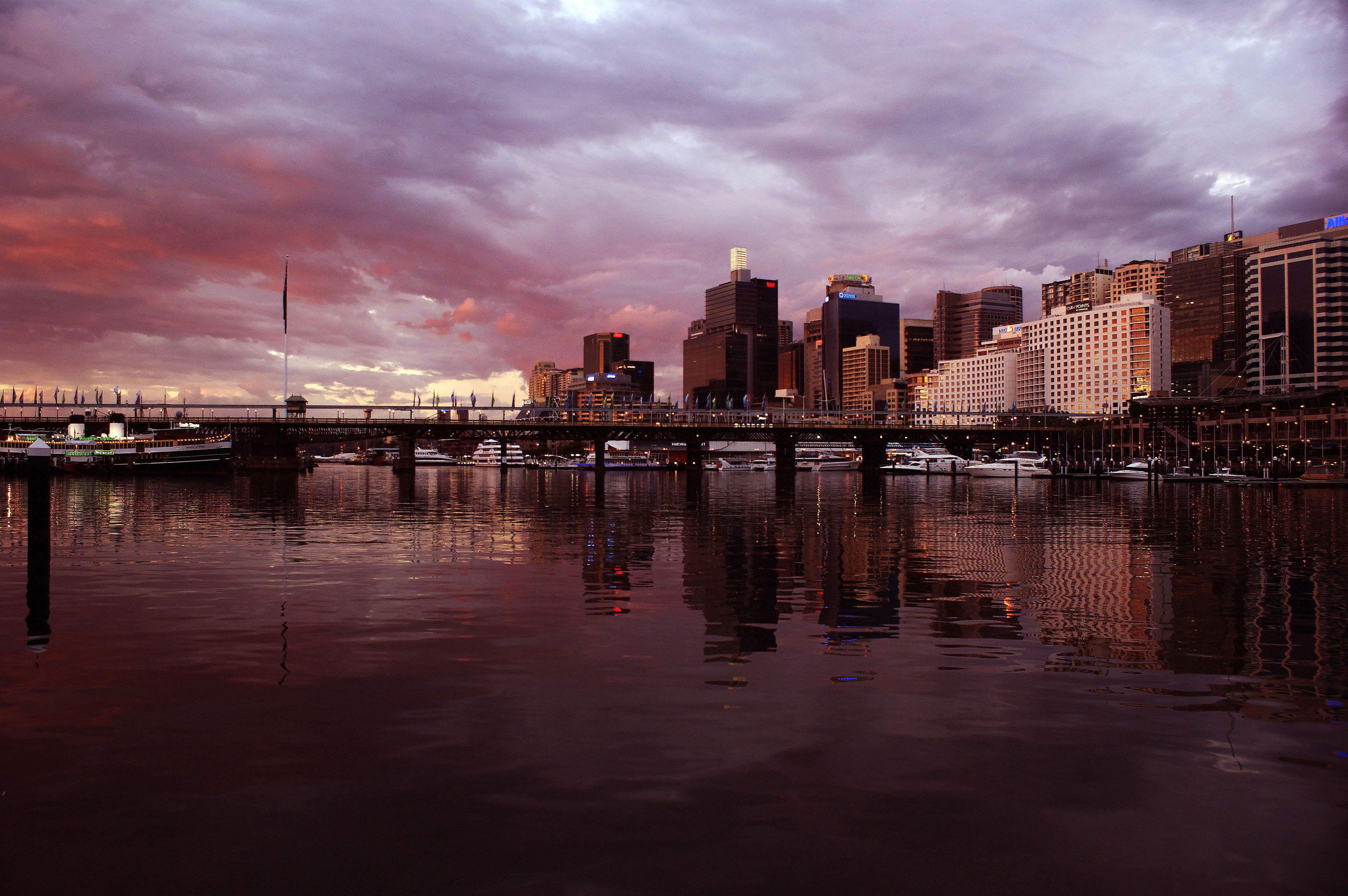 A work by Does - Skyline Sydney australia