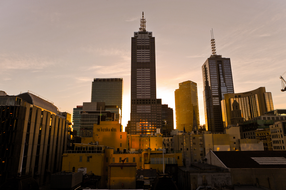 A work by Does - Skyline melbourne australia 1