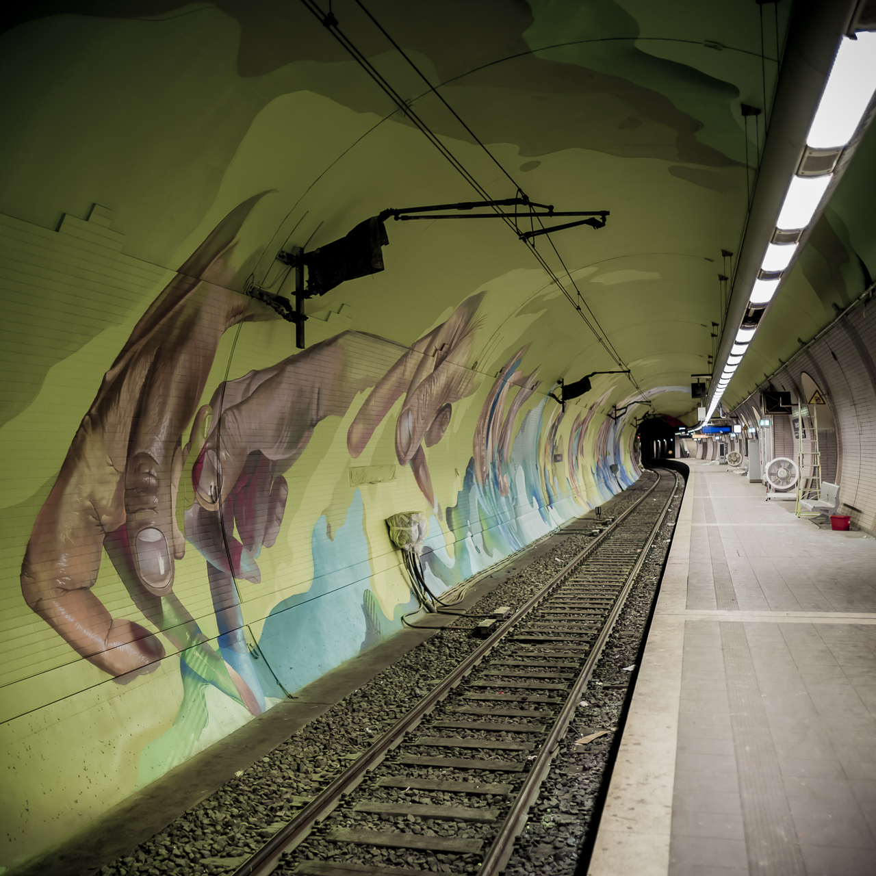 A work by Does - Ostendstrasse frankfurt germany tunnel rudi 4