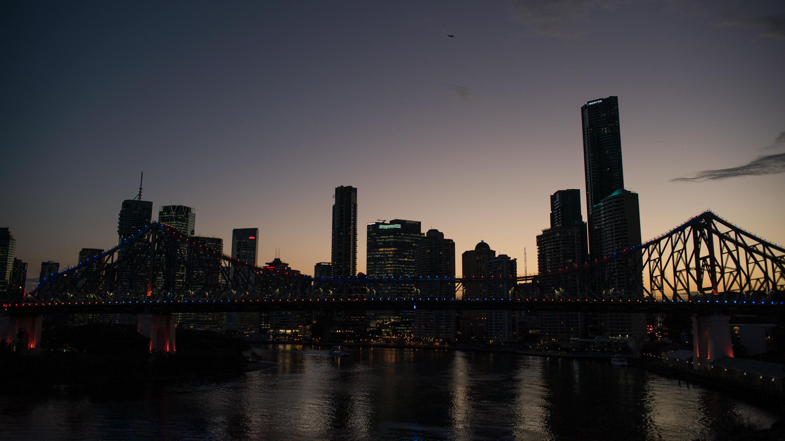 A work by Does - Brisbane australia skyline