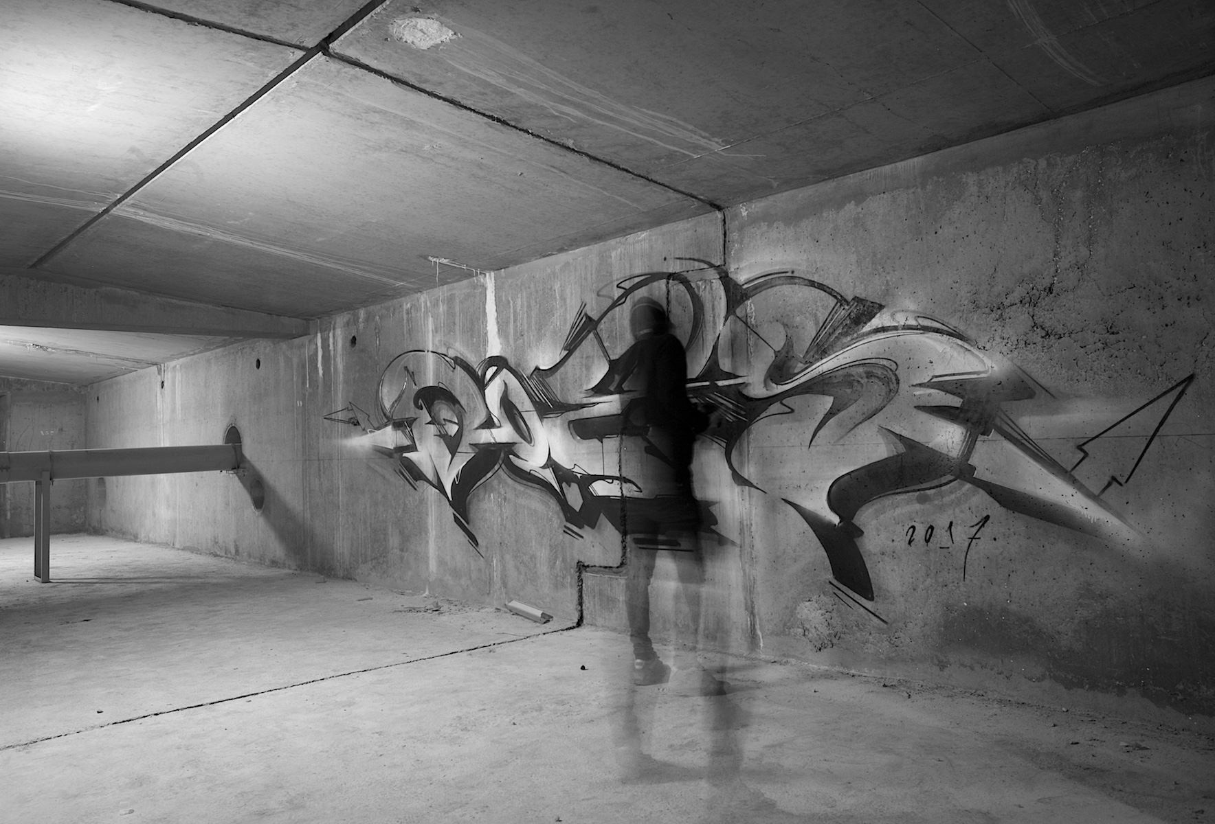 A work by Does - Paris france underground 5