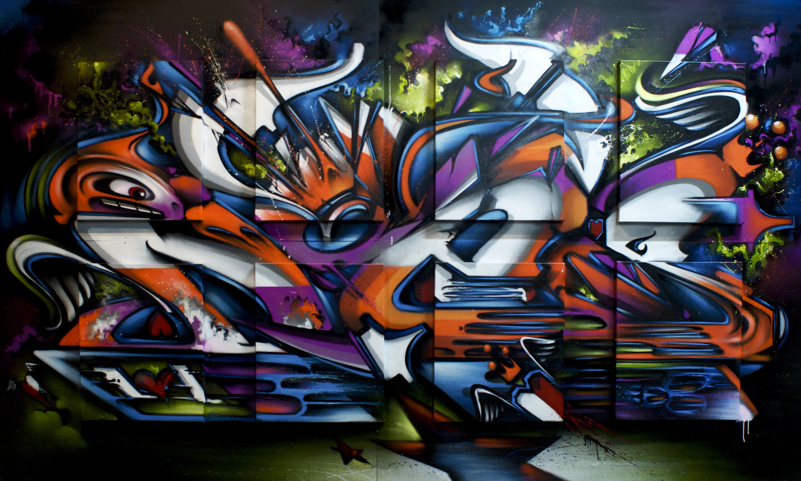 A work by Does - Melbourne 1